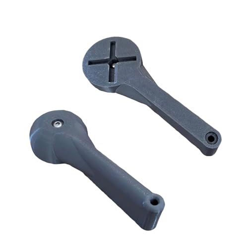 2-Piece Set Kayak Rudder Steering Handle Replacement for Hobie Pro Angler