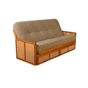 Kodiak furniture westport wood futon frame wstorage mattress not included  urban country home decor