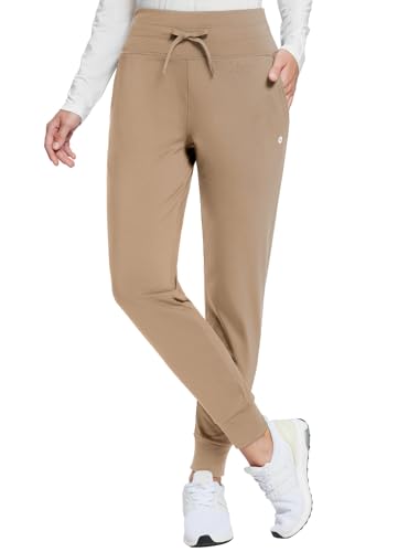 BALEAF Damen Fleece Jogginghose Hellbraun XS