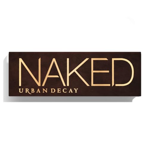 Urban Decay Naked Palette Original Revival Iconic 12-Shade Neutral Eyeshadow Palette with Mattes Metallics and Shimmers Double-Ended Brush Included Vegan Pigmented Formula 15.6g