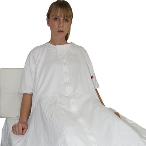 Villaclinic. Sabana de sujecion para personas con demencia, manga larga, sabana fantasma, sabana antipañal, sistema de contencion de movimiento, cama de 90 cms