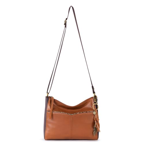 Image of The Sak Alameda Leather Crossbody Purse - Leather Women's Handbag for Everyday & Travel - Cross Body Bag With Zipper