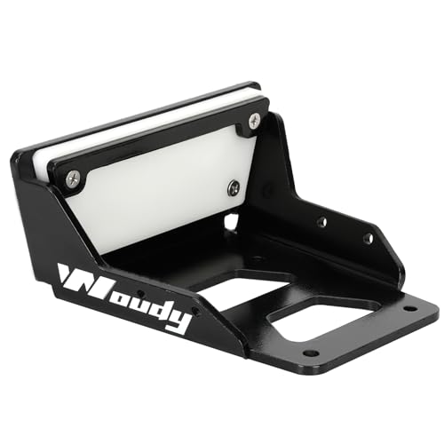 Trolling Motor Transom Mount, Transom Motor Mount,Transom Motor Mount for Kayak/Bracket,Features A Durable 5mm Thick Cast Aluminum Body(Black) by WOUDY - Used condition - US$46.66