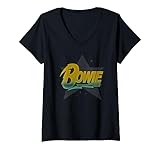 David Bowie - Leyenda del futuro Camiseta Cuello V