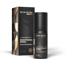 MANSCAPED® Skin Ultra™ Brightening Serum - Men's Vitamin C Face Serum Formulated to Improve Skin Tone & Help Reduce Appearance of Wrinkles, Infused with Licorice Root & Niacinamide, 1 fl oz