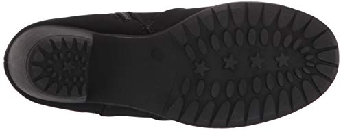 Easy Street Women's Ankle Boot, Black Suede, 9 Wide #TOP3