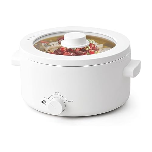 Olayks Electric Cooker, 2L Ceramic Glaze Non-stick Electric Pot by Olayks - Used condition - US$37.98
