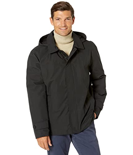 Image of Cole Haan Men's Classic 29 inch Hooded City Rain Jacket