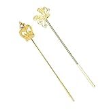 NAMOARLY 2個シールワックス撹拌棒 撹拌器 ワックスシール用 製 再利用可能 耐久性のあるデザイン 均一な加熱で溶解をサポート