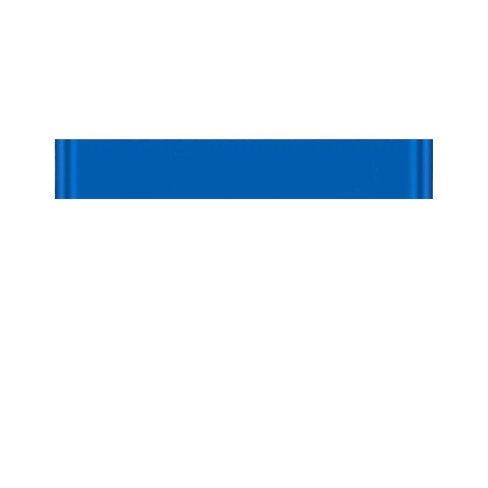L6NqIAG Portable Fitness Workout Equipment Rubber Resistance Bands Yoga Gym Elastic Gum Strength Pilates Women Weight Sports Resistance Bands(Blue)