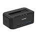 UNITEK Tool Free USB 3.0 to SATA External Hard Drive Docking Station with 2-Port Hub and Card Reader for 2.5/3.5 Inch HDD SSD SATA I/II/III, Support UASP and 10TB