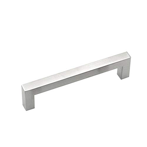Dreneco 2 Pack Kitchen Door Handles, Drawer Knobs, Cabinet Handles Stainless Steel Square Kitchen Cupboard Handles, 128mm - Image 3