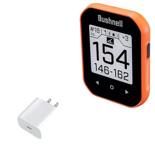 BoxWave Charger Compatible with Bushnell Phantom 3 Slope GPS - PD GAN miniCube (30W), 30W Tiny PD GAN Type-C Wall Charger - Winter White