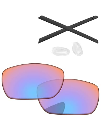 Image of Replacement Lenses & Rubber Kits for Oakley Tinfoil OO4083 Sunglass - Precision Fit, UV Block & Impact Resistant