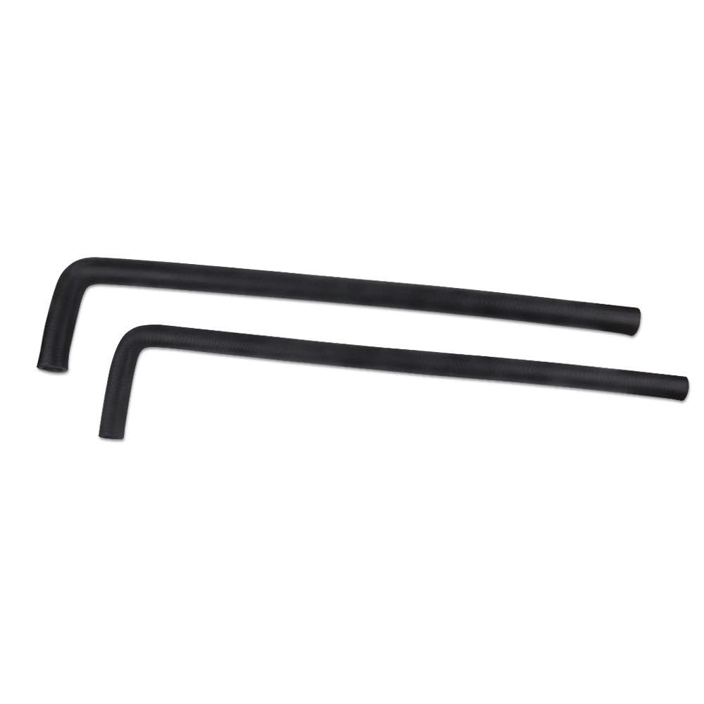 car part Nueva garantía for manguera de calefacción LS Swap, manguera de calefacción moldeada con curva de 90 grados, diámetro interior de 5/8 y 3/4 x 4" x 24"(3 4 and 5 8)