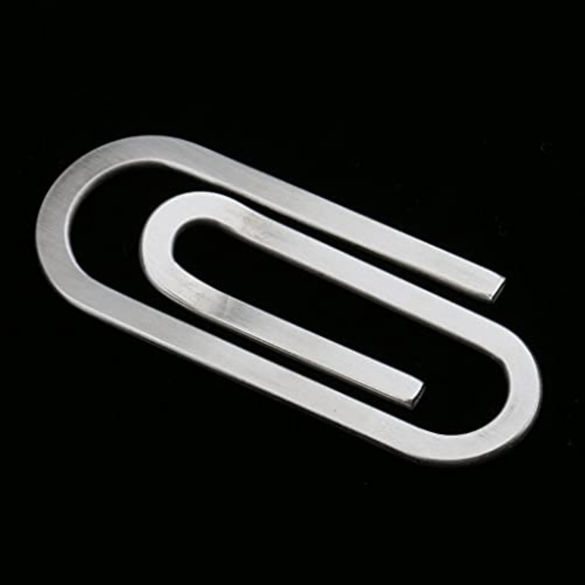 Simple Stainless Steel Paper Clip Money Clip Wallet