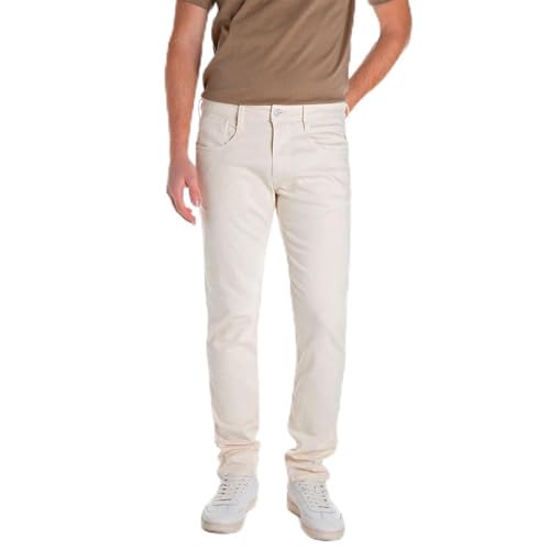 Replay Anbass Jeans, 300 Marfil, 31W x 32L Hombres