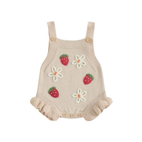 FYBITBO Baby Sweater Knit Romper Newborn Girl...