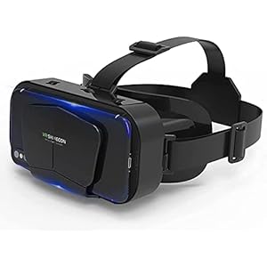 VR SHINECON Virtual Reality VR Headset 3D Glasses Headset Helmets VR Goggles for TV, Movies & Video Games Compatible iOS…