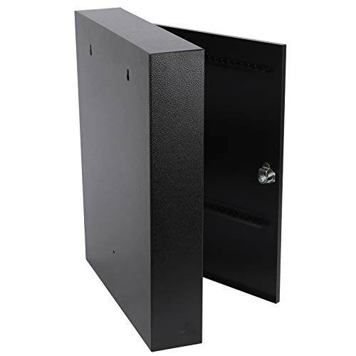 Kyodoled Key Storage Lock Box With Key,Locking Key Cabinet,100 Key Management Wall Mount With Key Lock,Key Hooks & Tags Key Labels,(Black 100 Key) #TOP5