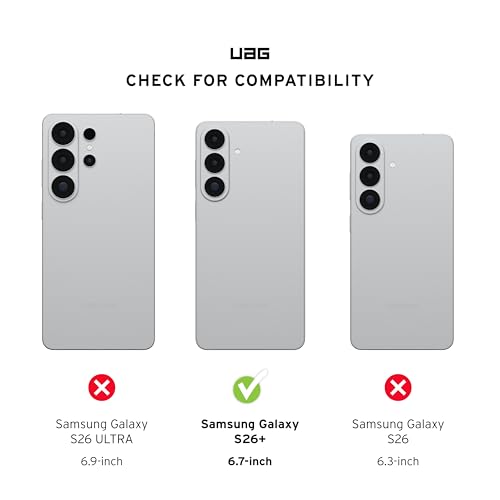 URBAN ARMOR GEAR UAG for Samsung Galaxy S26 Plus 6.7" Glass Shield Screen Protector Anti-fingerprint HD Clarity Shatter Proof Tempered Glass, Clear by URBAN ARMOR GEAR - Used condition - Image 2
