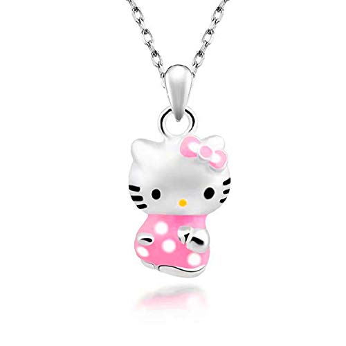 Hello Kitty Silver Plated Necklace