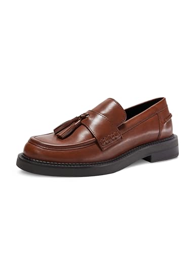 Geox D Serilda HMoccasin para Mujer, Marrón Claro, 38 EU