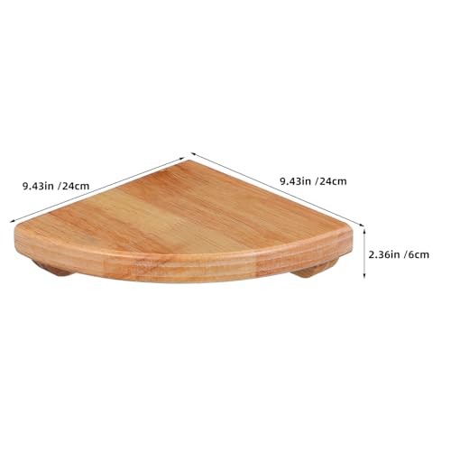 Étagère d'angle murale pour optimiser les petits espaces de 24cm - 4