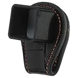 Beaupretty ポータブル革製スヌーカープールチョークホルダー 耐久性高く変形しにくい 磁気式キューチョーク収納 ビリ愛好家向けアクセサリー