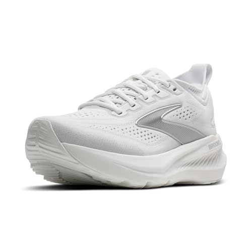 Brooks Women’s Glycerin 23 Neutral Running Shoe - White/Oyster/Silver - 10 Medium - image 1