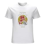 Cotton SHIKAIQI Men\'s Hot Stuff Local Devils Mens Cartoon Merch Little Devil T-Shirts White XXL