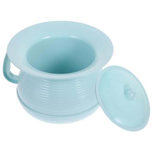 Wakauto Kids Portable Potty Urine Bucket with Lid Plastic Urinal Easy to Clean Travel-Friendly