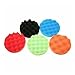 GYQAZSS 12Pcs/Set 3/4/5/6/7 Inch CarPolishing Disc Self-Adhesive Buffing Waxing Sponge Wool Wheel Polishing Pad for Car Polisher Drill Adapter M10/M14
