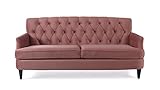 Jennifer Taylor Home Kelly Sofa, Ash Rose