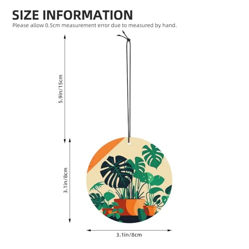 Cartoon Turtle Back Bamboo hojas aromatizantes para auto miniatura 4
