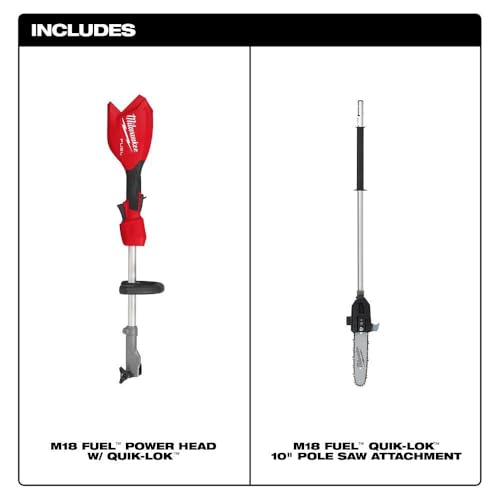 Milwaukee M18 FUEL Pole Saw with QUIK-LOK (Bare Tool)