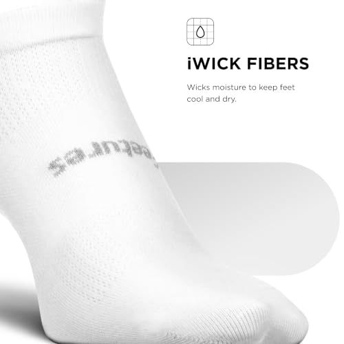 Image of Feetures High Performance Ultra Light Ankle Sock - No Show Socks for Women & Men with Heel Tab
