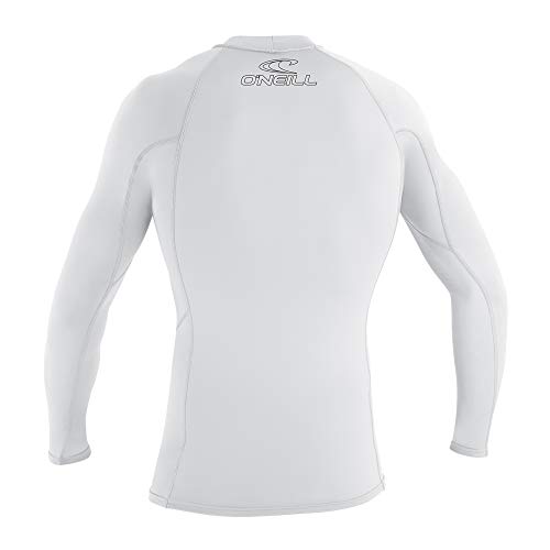 O'neill Youth Basic Skins Upf 50+ Short Sleeve Rash Guard, White, 4 #TOP1