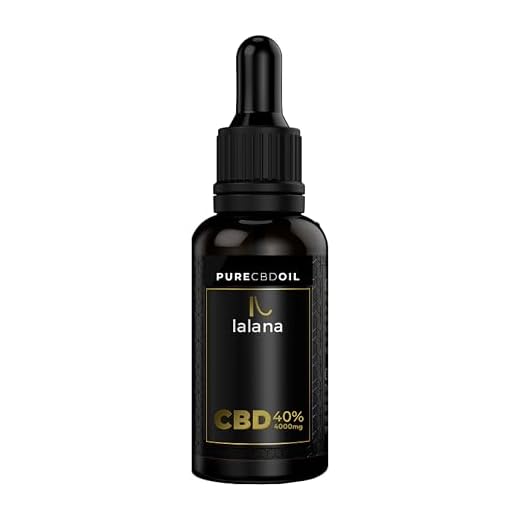LALANA OIL ® CBD 40% 10 ml | CBD Orgánico 4000 mg de Cannabidiol | Fórmula Mejorada con Aceite MCT (Coco), Curcumina y Piperina | 0% THC