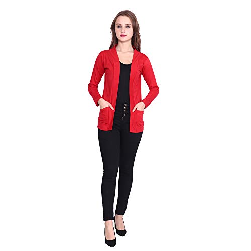 Image of Women's Cotton Pocket Shrug