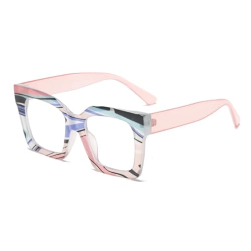 Lunettes œil de chat anti-lumière bleue pour femme avec monture transparente légère