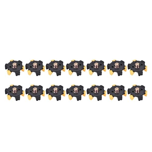 Clavos de golf con rosca de metal en pack de 14 unidades para zapatos deportivos