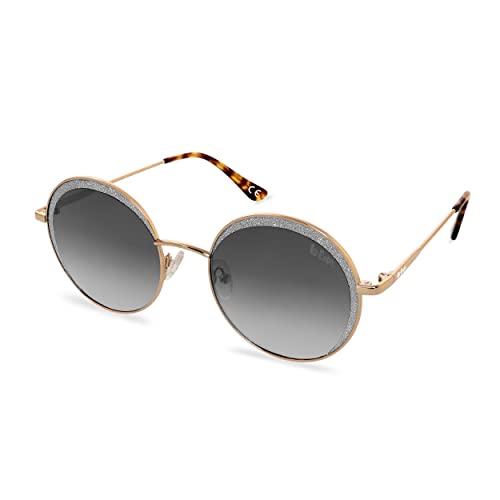 Lee Cooper Gafas De Sol De Diseño Con Protección Uv - Regalos Glamurosos Para Mujeres Usadas Durante Todo El Año, Montura - Oro Lente - Gradiente Gris, Talla Única Lee Cooper Gafas De Sol De Diseño Con Protección Uv - Regalos Glamurosos Para Mujeres Usadas Durante Todo El Año, Montura - Oro Lente - Gradiente Gris, Talla Única