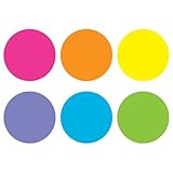 Spot On Bright Circles Carpet Markers 4-inch (TCR77046)