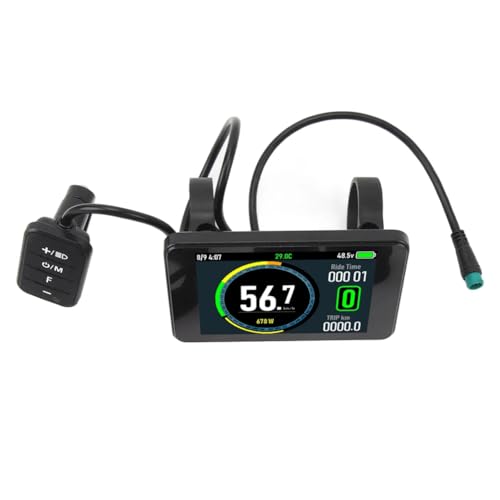 Écran LCD T8 pour vélo électrique compatible de 24V à 72V étanche - 5
