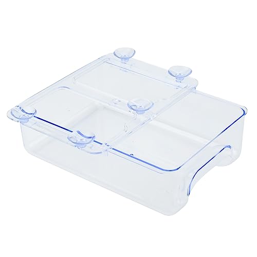 Fridge Organiser Pull-out Fridge Drawer Organizer Transparent Suction Cup Refrigerator Storage Bins for Kitchen, Pantry, Cabinet for Vegetables, Fruits, Meat, Eggs