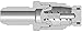 Dixon HT4RB5 1/2" ISO-FF Nipple, 5/8" ORFS BH Steel (101022-4-5)