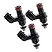 NVnwBDxnz 3PCS Fuel Injectors 16450-ZZ5-003 Compatible with Outboard BF40D BF50D 40HP 50HP 2007-Up Marine Engine Inlet Manifold