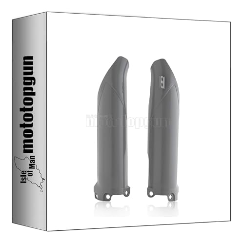 Cubierta horquilla Acerbis gris para Kawasaki KX 450 de 2020 a 2025