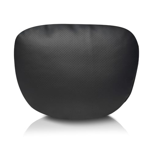 Image of Neodrif 'CloudFlex' Car Back Seat Neck Rest Cushion - Ergonomic Neck Support with Premium Fiber Fill, Pain Relief for Neck and Shoulder (Color-Black)